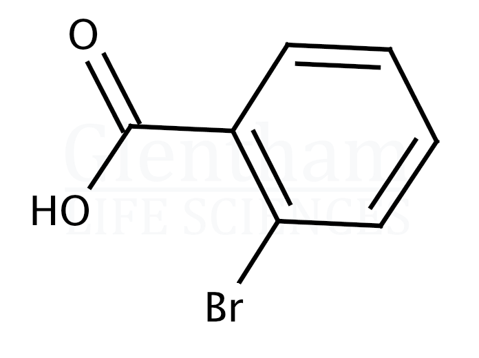 Structure for  2-Bromobenzoic acid  (88-65-3)