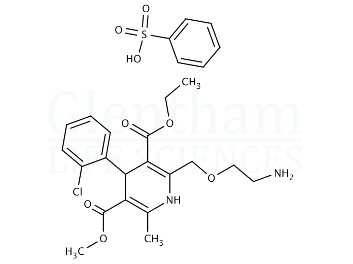 Structure for Amlodipine (88150-42-9)