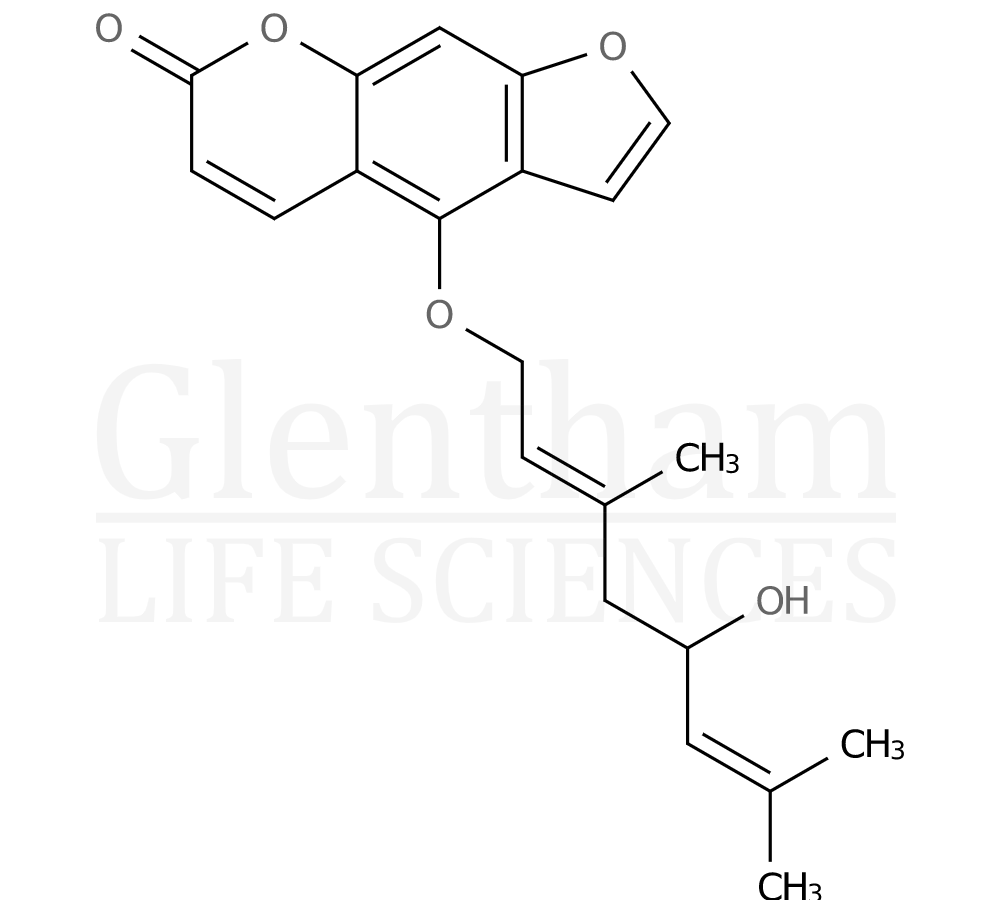 Structure for  Notopterol  (88206-46-6)