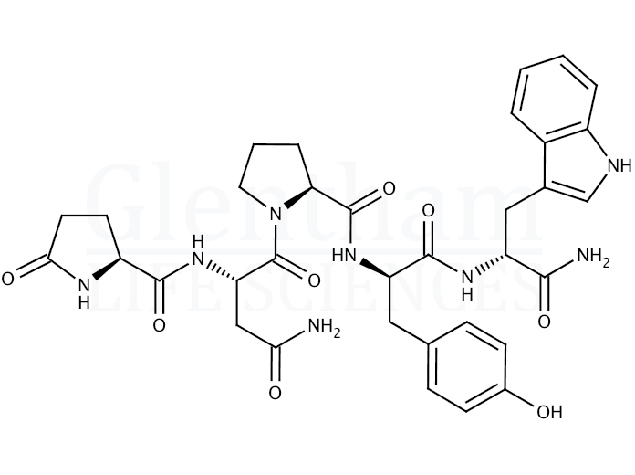 Structure for Glp-Asn-Pro-d-Tyr-d-Trp-NH2