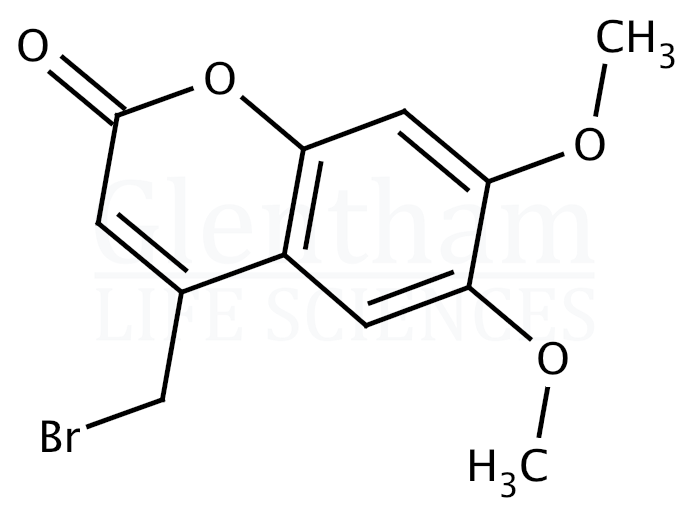 Structure for 4-(Bromomethyl)-6,7-dimethoxycoumarin