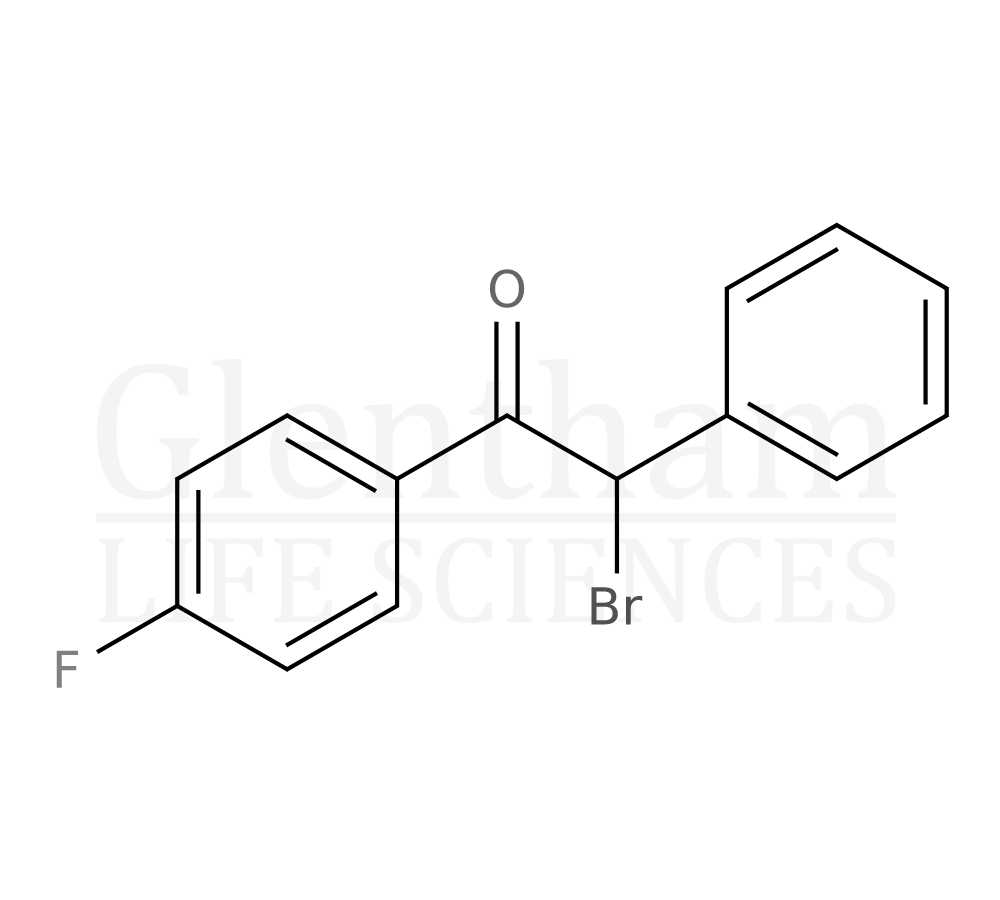 2-Bromo-1-(4-fluorophenyl)-2-phenylethanone Structure