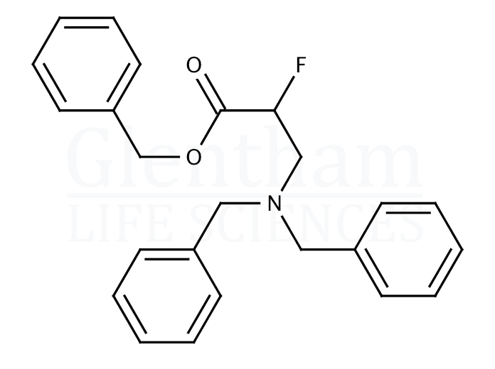 Structure for Benzyl 3-N,N-Dibenzylamino-2-fluoropropanoate