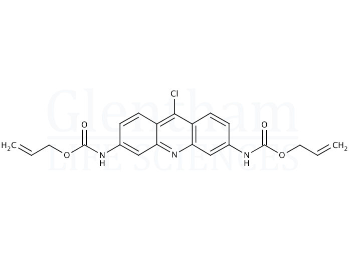 2,7-Bis(alloxycarbonylamino)-9-chloroacridine Structure