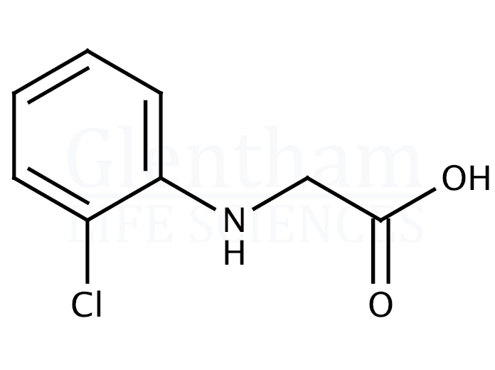 (+/-)-2-Chlorophenylglycine   Structure