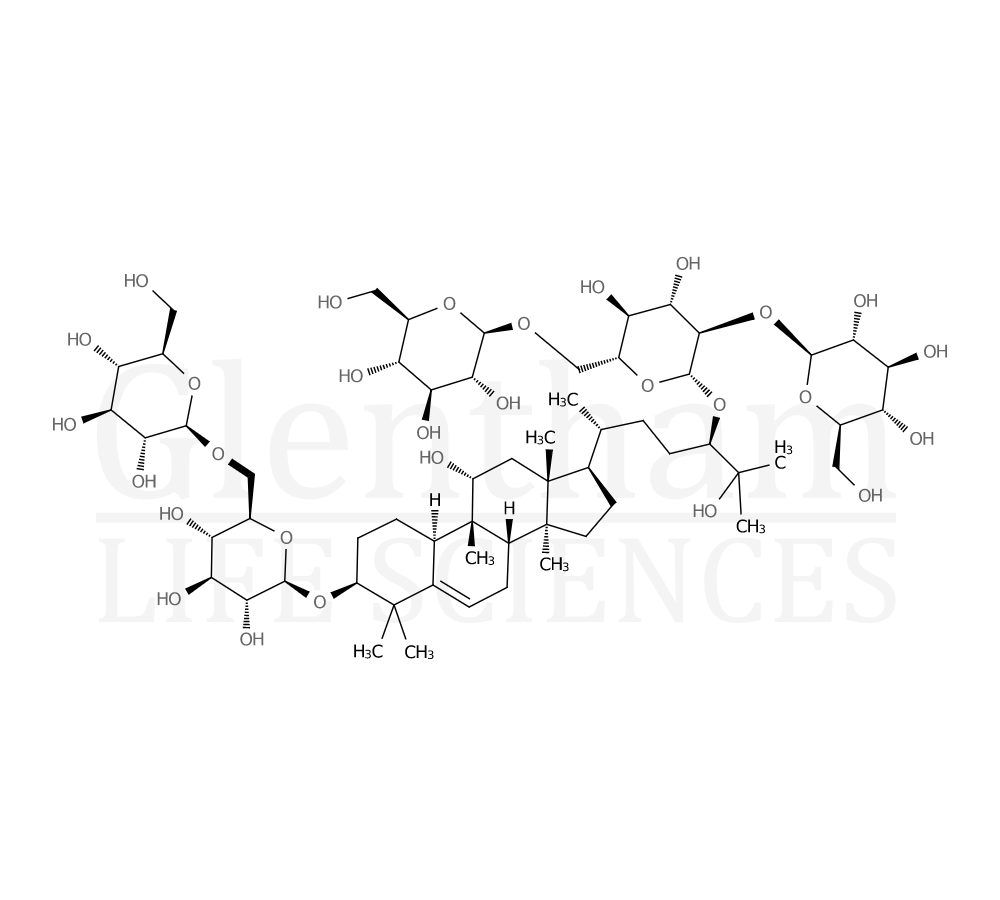 Structure for Mogroside V (88901-36-4)