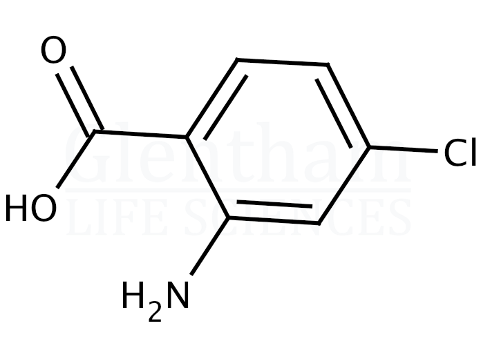 2-Amino-4-chlorobenzoic acid Structure