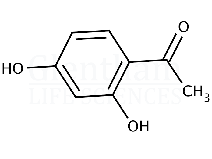 2'',4''-Dihydroxyacetophenone Structure
