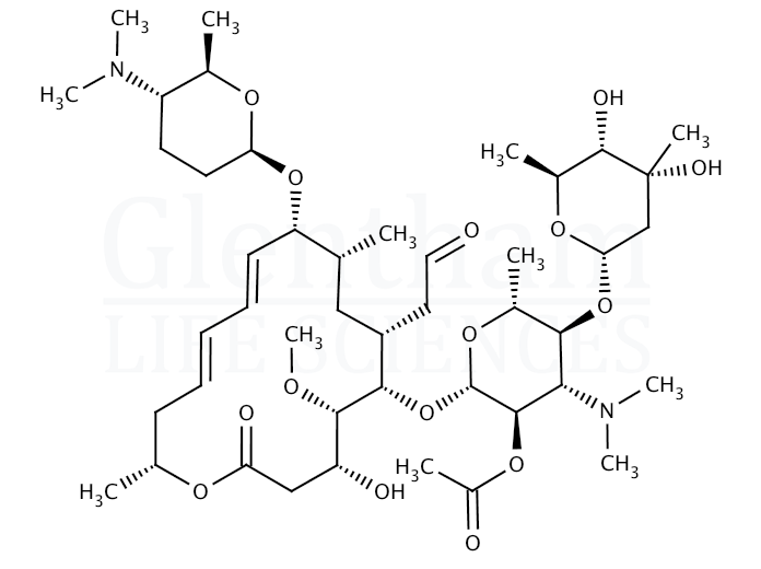 2''-O-Acetylspiramycin I Structure