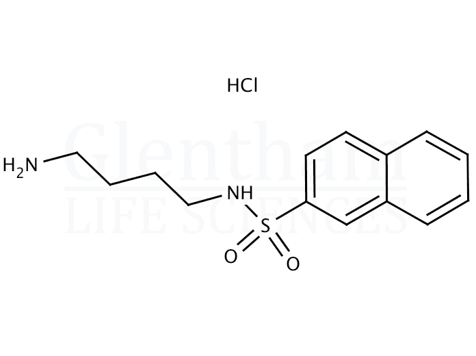 Structure for N-(4-Aminobutyl)-2-naphthalenesulfonamide hydrochloride