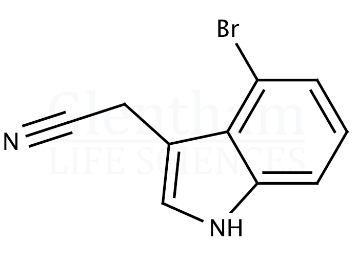 Structure for 4-Bromoindole-3-acetonitrile