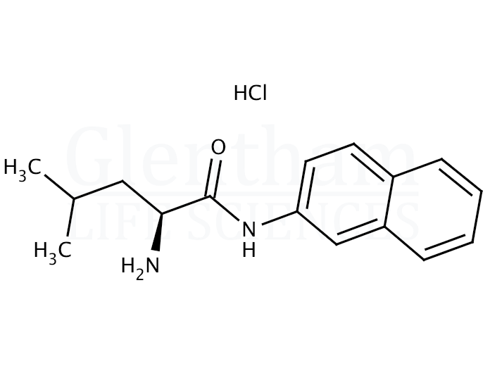 L-Leucine beta-naphthylamide hydrochloride Structure