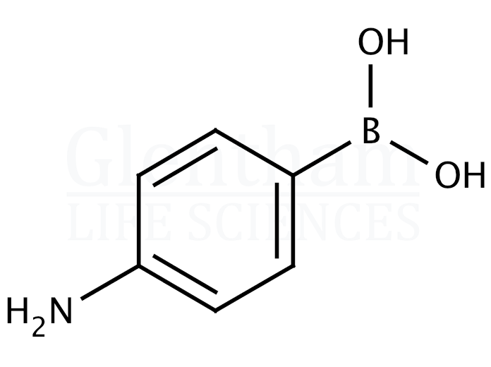 Structure for 4-Aminophenylboronic acid