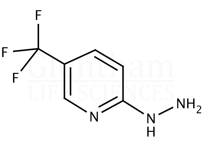 (5-Trifluoromethylpyridin-2-yl)hydrazine Structure