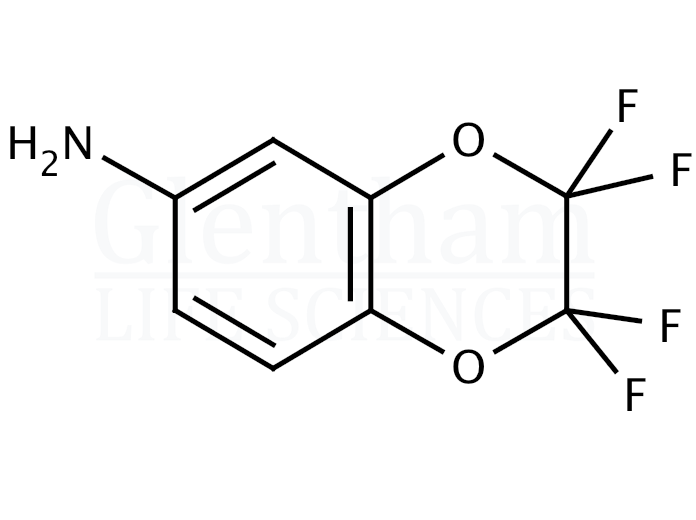 6-Amino-2,2,3,3-tetrafluoro-1,4-benzodioxane Structure