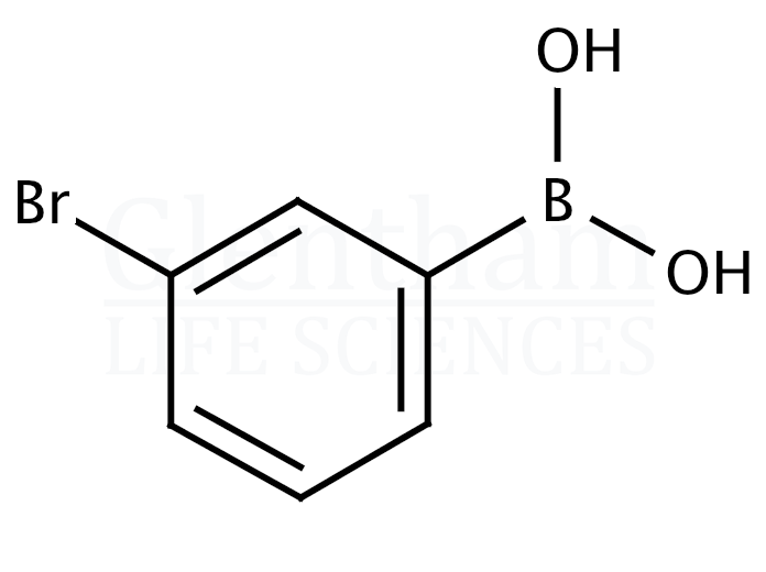Structure for 3-Bromophenylboronic acid
