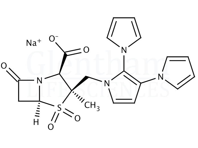 Structure for Tazobactam sodium salt (89785-84-2)
