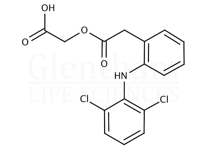 Strcuture for Aceclofenac