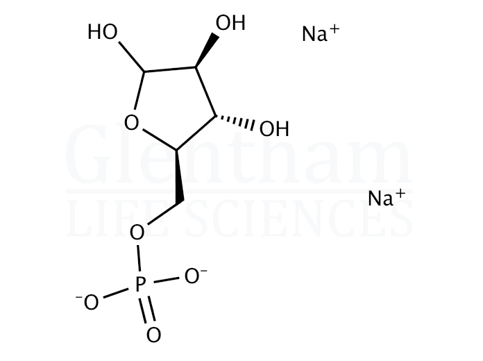 D-Arabinose-5-phosphate disodium salt Structure