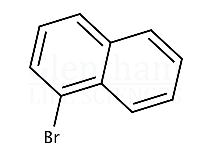 1-Bromonaphthalene Structure