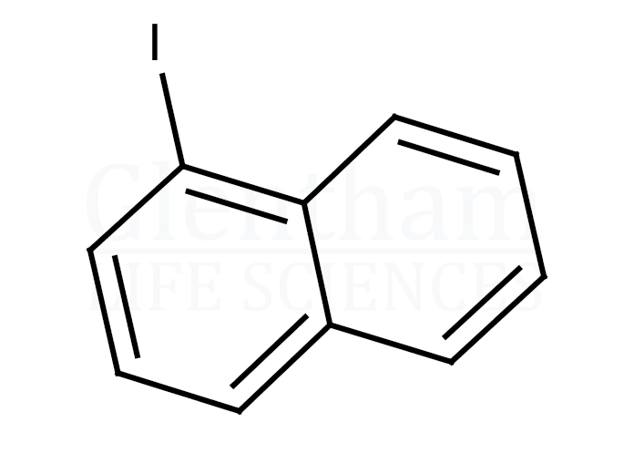 1-Iodonaphthalene Structure