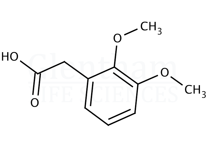 2,3-Dimethoxyphenylacetic acid Structure