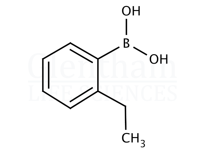 2-Ethylphenylboronic acid Structure