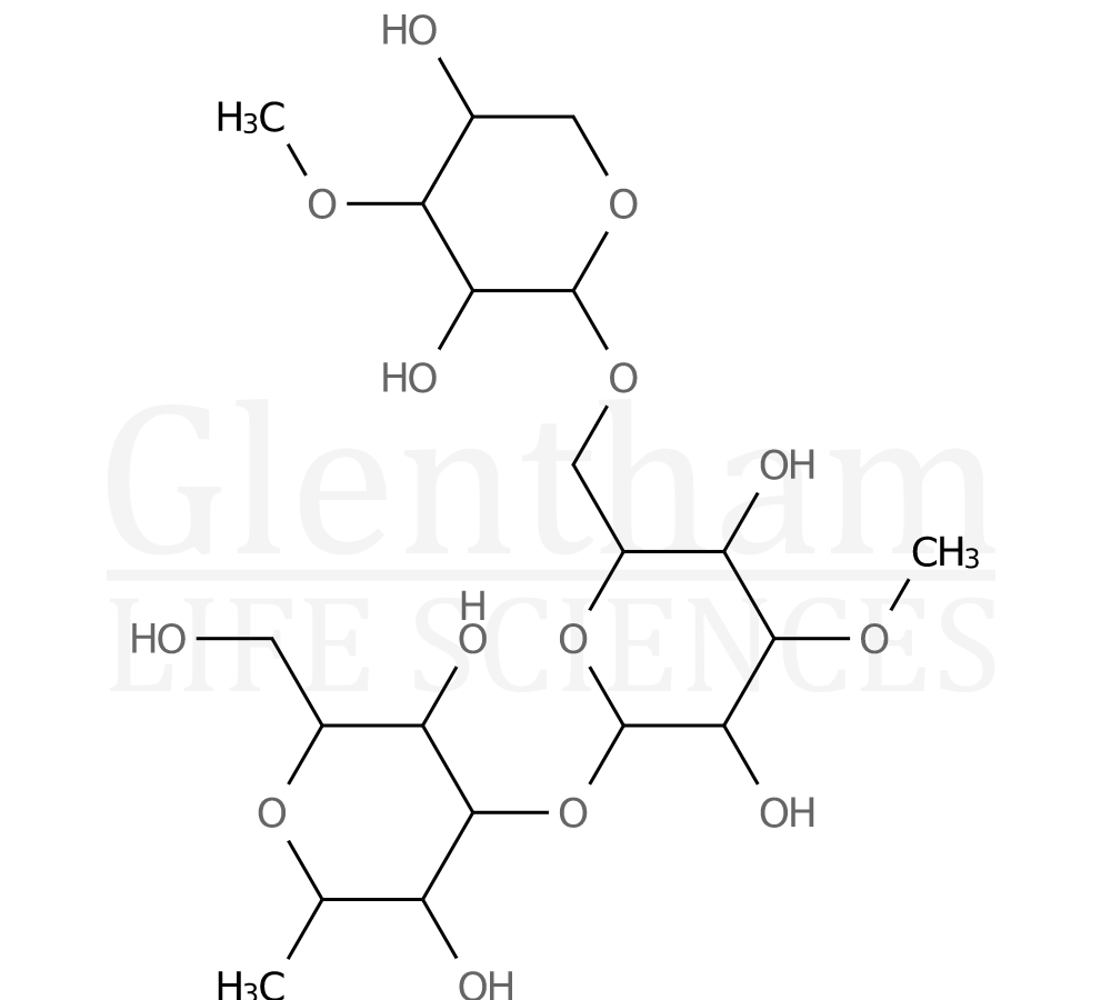 Structure for Arabinogalactan