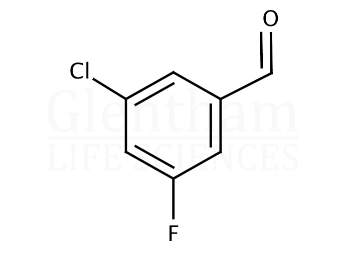 Structure for 3-Chloro-5-fluorobenzaldehyde