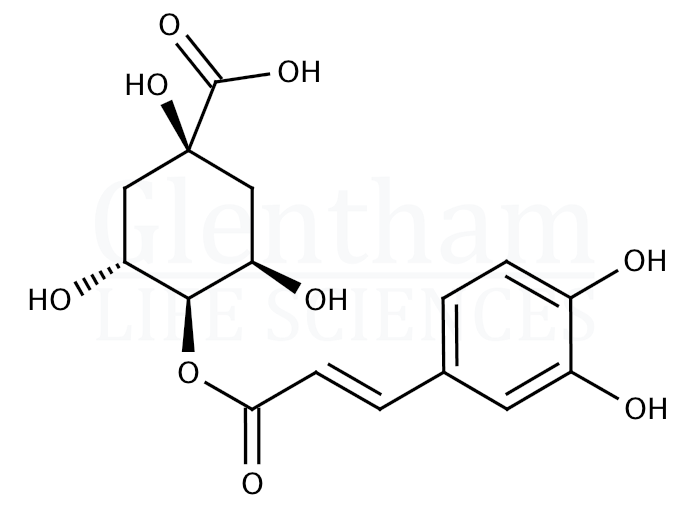 Structure for 4-O-Caffeoylquinic acid