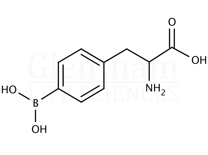 4-Borono-DL-phenylalanine  Structure