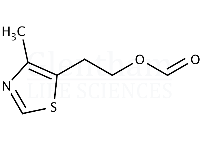 4-Methyl-5-thiazolylethyl formate Structure