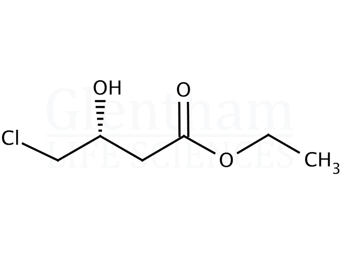 Large structure for  Ethyl (R)-(+)-4-chloro-3-hydroxybutyrate  (90866-33-4)