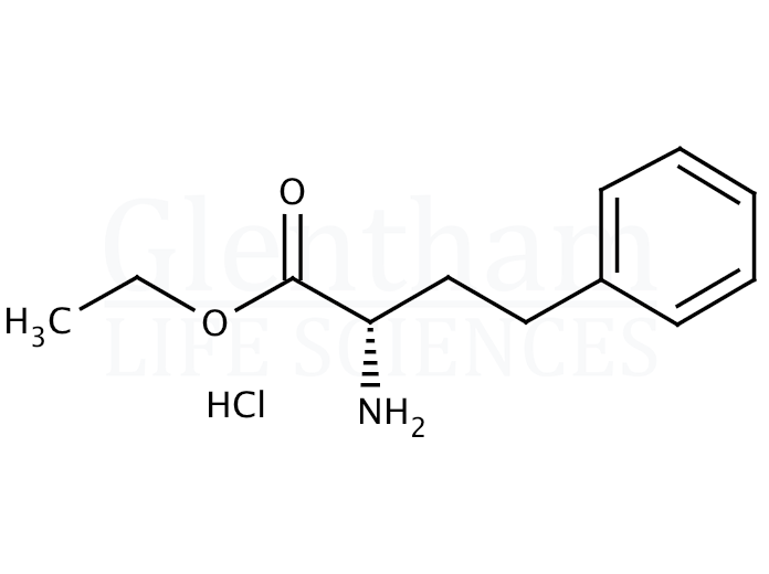 Structure for (S)-(+)-2-Amino-4-phenylbutyric acid ethyl ester hydrochloride (90891-21-7)