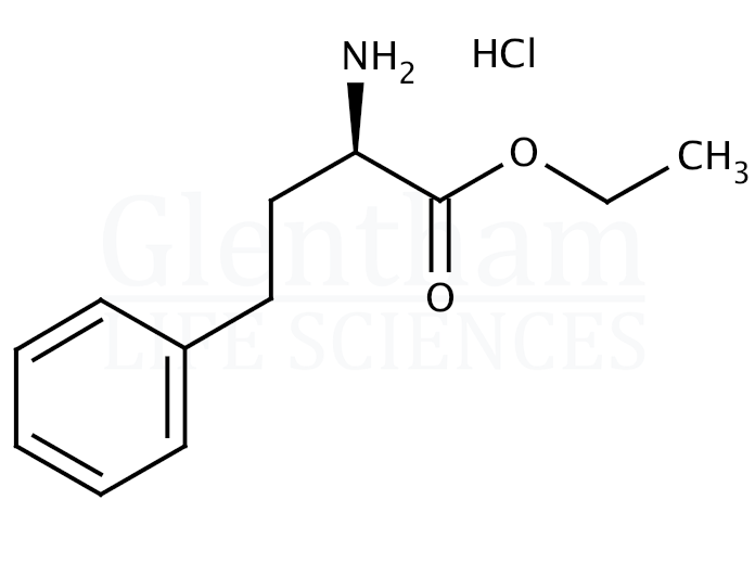 Structure for D-Homophenylalanine ethyl ester hydrochloride