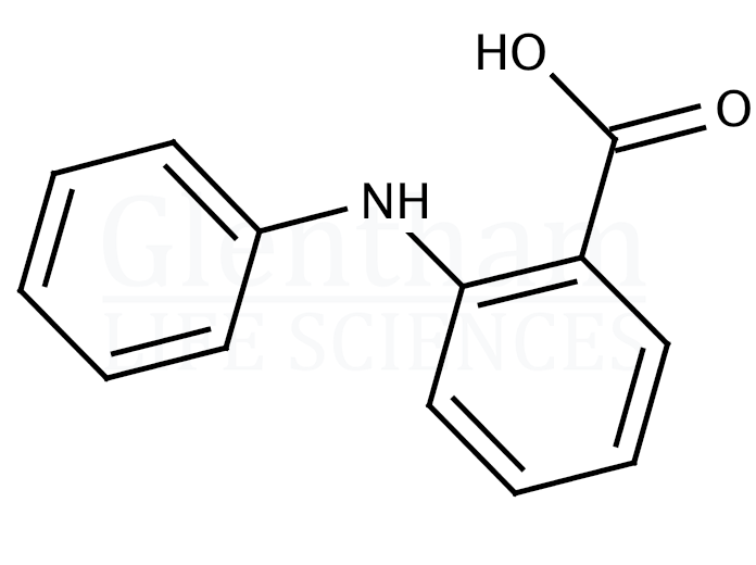 Structure for  N-Phenylanthranilic acid  (91-40-7)