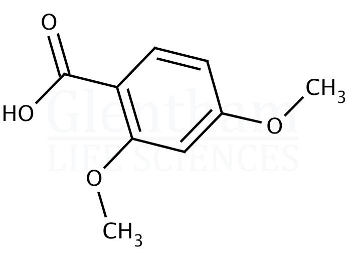 Structure for 2,4-Dimethoxybenzoic acid