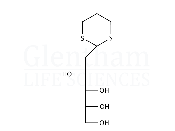 2-Deoxy-D-arabino-hexose propylene dithioacetal Structure