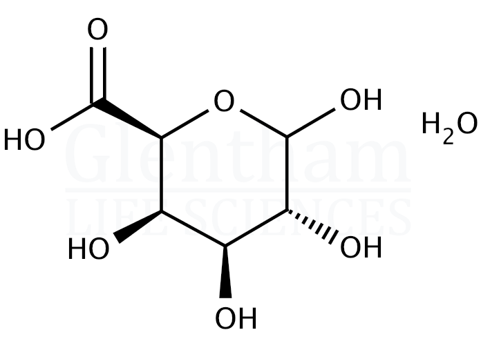 D-(+)-Galacturonic acid monohydrate Structure