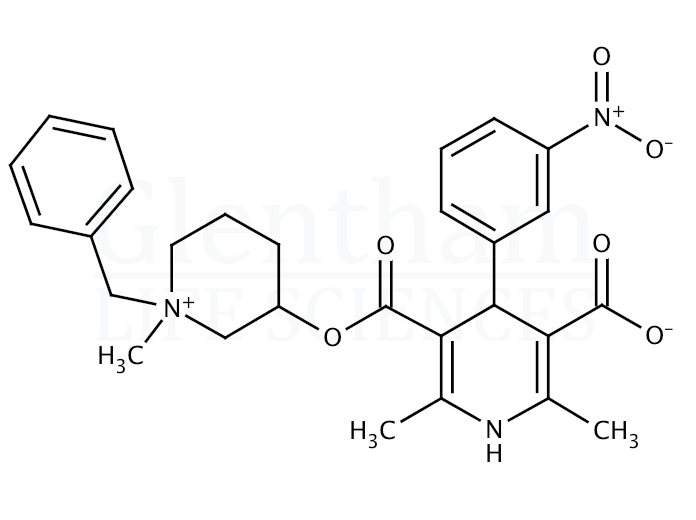 Benidipine hydrochloride Structure