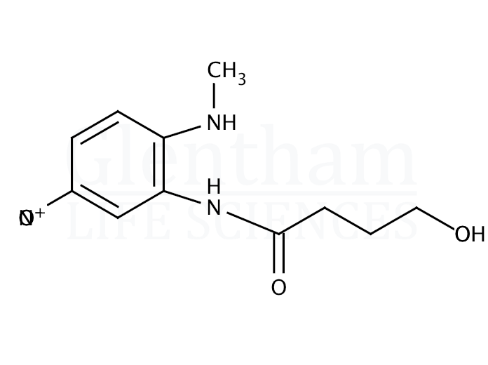 Glutaric acid-2-methylamino-5-nitromonoanilide Structure