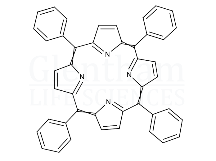 Structure for meso-Tetraphenylporphyrin