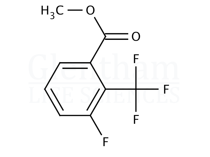 3-Fluoro-2-trifluoromethylbenzoic acid Structure