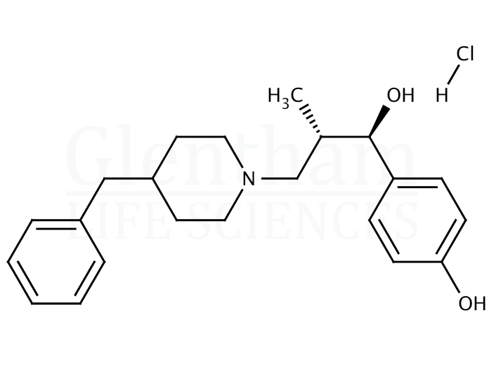 Structure for Ro 25-6981 hydrochloride hydrate
