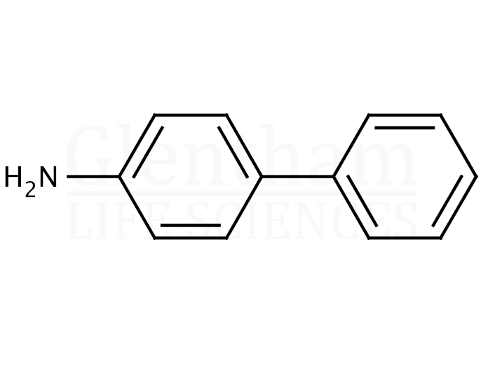 Structure for 4-Aminobiphenyl min. 93%