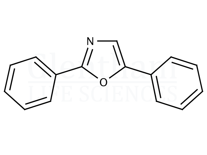 2,5-Diphenyloxazole Structure
