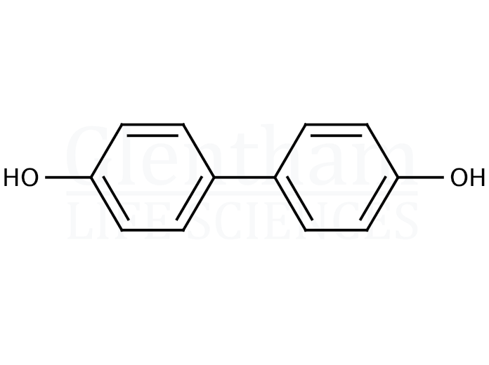 4,4''-Dihydroxybiphenyl Structure