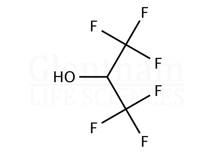 Structure for  Hexafluoropropan-2-ol, GlenPure™, analytical grade  (920-66-1)
