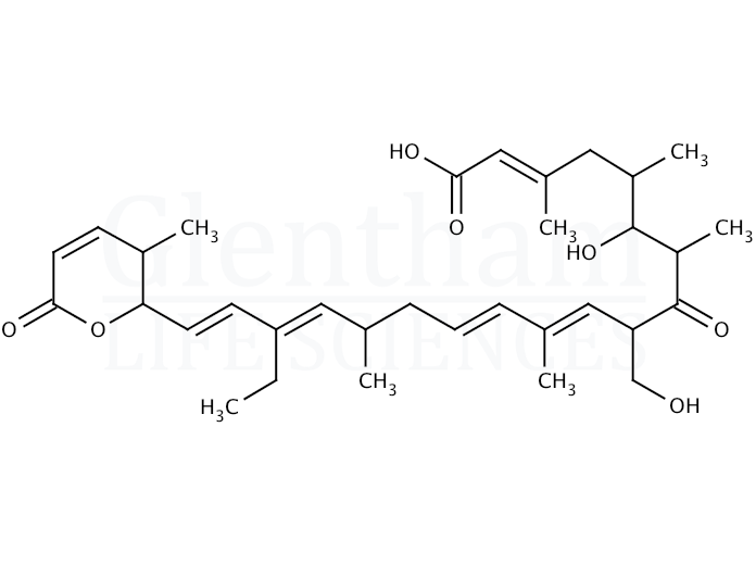 Structure for  Kazusamycin A   (92090-94-3)
