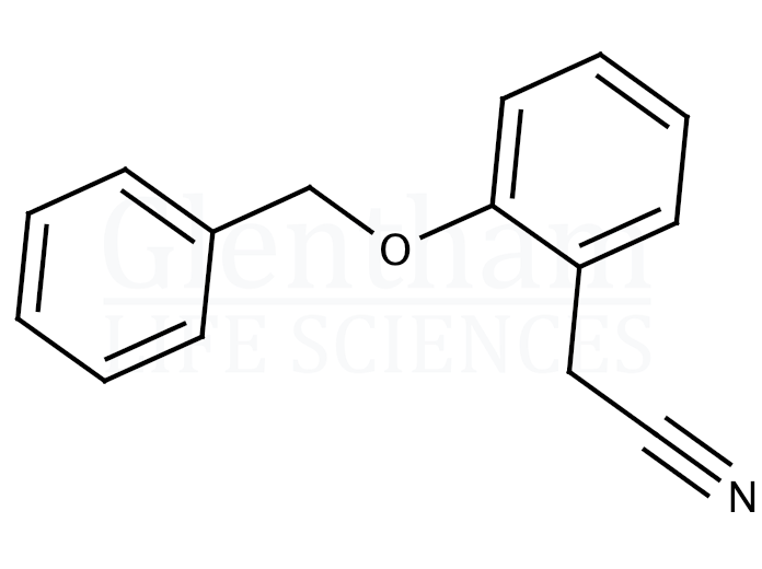2-Benzyloxyphenylacetonitrile Structure